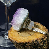 Crystal Wine Stoppers - Amethyst, Amazonite, Clear Quartz & Rhodonite - lynandleroi